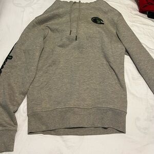 Champion Gray Hoodie with drawstrings